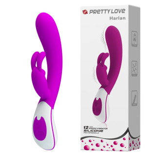 Вібратор - Pretty Love Harlan Vibrator Purple  18+ - Інтернет-магазин спільних покупок ToGether