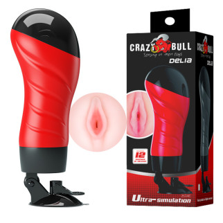 Мастурбатор — Crazy Bull Delia Vibrating Vagina 18+ - Інтернет-магазин спільних покупок ToGether