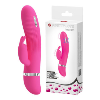 Вібратор - Pretty Love Ingram Vibrator Pink  18+ - Інтернет-магазин спільних покупок ToGether