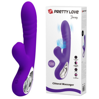 Вібратор - Pretty Love Jersey Clitoral Massager Purple  18+ - Інтернет-магазин спільних покупок ToGether