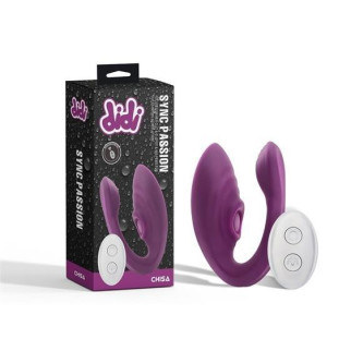 Вібратор - Didi Sync Passion Purple Massager  18+ - Інтернет-магазин спільних покупок ToGether