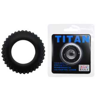 Ерекційне кільце - Titan Cock Ring Blue  18+ - Інтернет-магазин спільних покупок ToGether