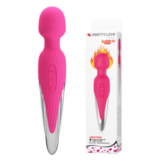 Вібромасажер — Pretty Love Antony Heat Massager Pink 18+ - Інтернет-магазин спільних покупок ToGether