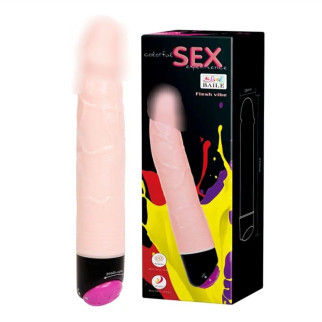Вібратор — Colorful Sex Experience Flesh, 23,3 см 18+ - Інтернет-магазин спільних покупок ToGether