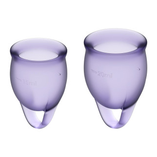 Менструальні чаші - Satisfyer Feel Confident Violet  18+ - Інтернет-магазин спільних покупок ToGether