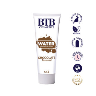 Лубрикант — BTB Water Based Flavored Chocolat Lubricant, 100 мл 18+ - Інтернет-магазин спільних покупок ToGether