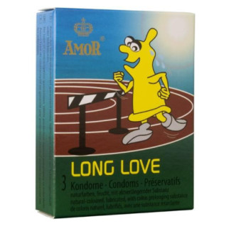 Презервативи - Amor Long Love, 3 шт. 18+ - Інтернет-магазин спільних покупок ToGether