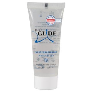 Лубрикант — Just Glide Waterbased, 20 мл 18+ - Інтернет-магазин спільних покупок ToGether