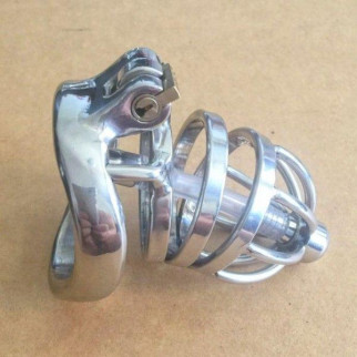 Stainless Steel Male Urethral Tube Chastity Device / Stainless Steel Chastity Cage 18+ - Інтернет-магазин спільних покупок ToGether