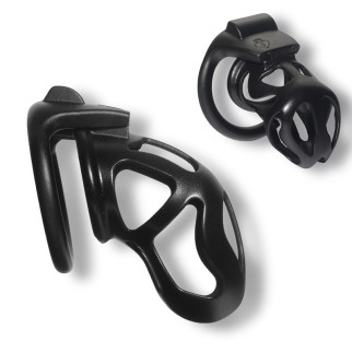 3D printing resin new pattern chastity device black NEW-185 Medium 18+ - Інтернет-магазин спільних покупок ToGether