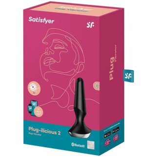 Анальний корок Satisfyer Plug Vibrator Ilicious 2 Black 18+ - Інтернет-магазин спільних покупок ToGether