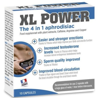 Препарат для поліпшення ерекції XL Power Aphrodisiac Erection, 10 капсул 18+ - Інтернет-магазин спільних покупок ToGether