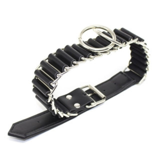 Нашийник із кільцем Bondage Slave Leather Collar 18+ - Інтернет-магазин спільних покупок ToGether