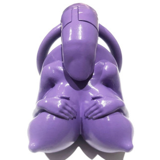 Пояс вірності для чоловіків Big Boobs New Chastity Device Purple 18+ - Інтернет-магазин спільних покупок ToGether