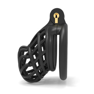 Клітка цнотливості, для чоловіків 3D Honeycomb Chastity Cage-G Bending Ring 18+ - Інтернет-магазин спільних покупок ToGether