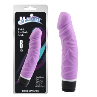Вібратор - M-Mello Thick Realistic Dilio Purple 18+ - Інтернет-магазин спільних покупок ToGether