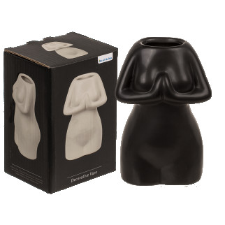 Керамічна ваза Women?s Body Black, 175 мл 18+ - Інтернет-магазин спільних покупок ToGether