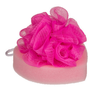 Губка для ванни Bath Sponge Heart, 12 см 18+ - Інтернет-магазин спільних покупок ToGether