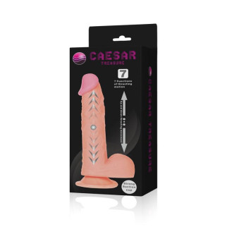 Вібратор - Cesar Treasure Thrusting Vibrator Flesh 18+ - Інтернет-магазин спільних покупок ToGether