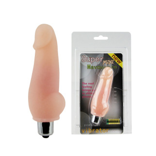 Реалістичний вібратор - Super Mini Vibrator Flesh 18+ - Інтернет-магазин спільних покупок ToGether