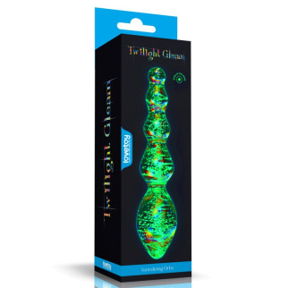 Світний фалоімітатор Twilight Gleam Glass Dildo Tantalizing Orbs 18+ - Інтернет-магазин спільних покупок ToGether