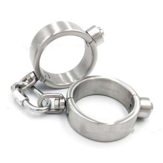 Female Stainless Steel Wrist Restraints Handcuffs 18+ - Інтернет-магазин спільних покупок ToGether