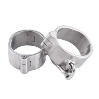 Stainless Steel New Style Male Handcuffs 18+ - Інтернет-магазин спільних покупок ToGether