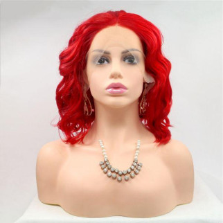 Перука ZADIRA каре червона жіноча коротка хвиляста перука 18+ - Інтернет-магазин спільних покупок ToGether