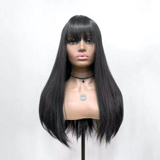 Перука ZADIRA чорний жіноча прямий довгий на тресах 18+ - Інтернет-магазин спільних покупок ToGether
