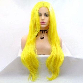 Перука ZADIRA жовтий жіночий довгий хвилястий 18+ - Інтернет-магазин спільних покупок ToGether