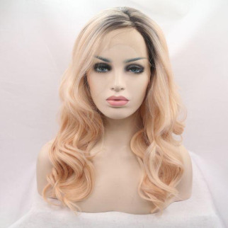 Пастельний ZADIRA-парик жіночий довгий з кучерями з омбре 18+ - Інтернет-магазин спільних покупок ToGether