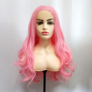 Перука ZADIRA яскраво-рожевий жіночий довгий хвилястий 18+ - Інтернет-магазин спільних покупок ToGether