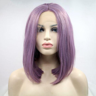 Перука ZADIRA каре фіолетовий жіночий короткий прямий 18+ - Інтернет-магазин спільних покупок ToGether