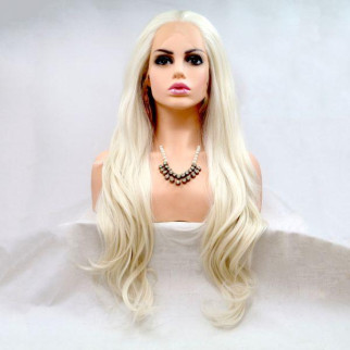 Перука ZADIRA білий блонд жіночий довгий хвилястий 18+ - Інтернет-магазин спільних покупок ToGether
