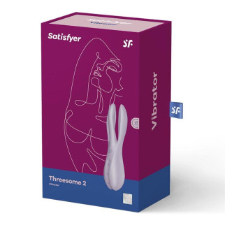 Hi-tech вібратор Threesome 2 violet  18+ - Інтернет-магазин спільних покупок ToGether