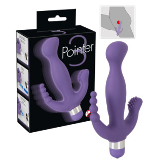 Вібратор для стимуляції точки G 3 Pointer purple  18+ - Інтернет-магазин спільних покупок ToGether