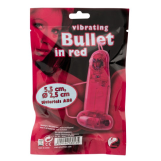 Віброяйце Вібратор  Vibr. Bullet red  18+ - Інтернет-магазин спільних покупок ToGether