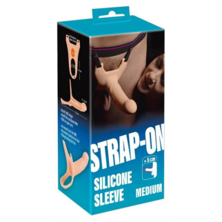 Страпон Silicone Strap-on +5cm medium  18+ - Інтернет-магазин спільних покупок ToGether