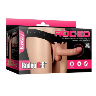 Страпон RODEO BIG 8''  18+ - Інтернет-магазин спільних покупок ToGether