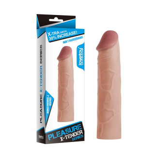 Насадка на член Pleasure X-Tender Penis Sleeve #1  18+ - Інтернет-магазин спільних покупок ToGether