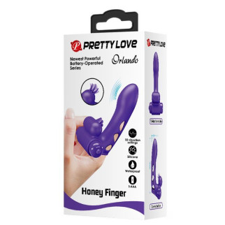 Насадка для стимуляції Pretty Love - Orlando Finger Violet  18+ - Інтернет-магазин спільних покупок ToGether