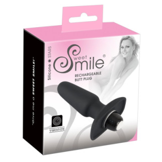 Анальна пробка з вібро Sweet Smile Rechargeable Butt  18+ - Інтернет-магазин спільних покупок ToGether