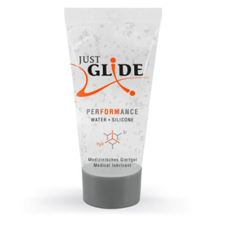 Лубрикант на водно силіконовій основі Just Glide Performance 20 ml  18+ - Інтернет-магазин спільних покупок ToGether