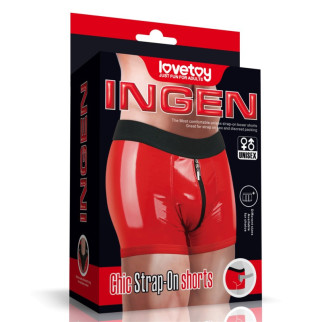 Chic Strap-On shorts (28 - 31 inch waist) Red 18+ - Інтернет-магазин спільних покупок ToGether
