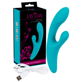 Вібратор Javida Vibe with clit stimulat  18+ - Інтернет-магазин спільних покупок ToGether