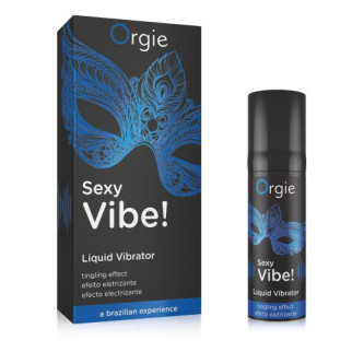 Рідкий вібратор Orgie Sexy Vibe! Liquid vibrator 15 ml  18+ - Інтернет-магазин спільних покупок ToGether