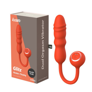 Вібратор для жінок Dual Orgasm Vibrator Kissen Glitz 18+ - Інтернет-магазин спільних покупок ToGether