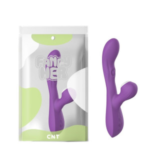 Вібратор із кліторальною стимуляцією Triple Fantasy Vibe Purple 18+ - Інтернет-магазин спільних покупок ToGether
