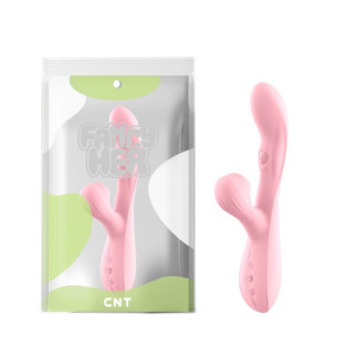 Вібратор із кліторальною стимуляцією Triple Fantasy Vibe Pink 18+ - Інтернет-магазин спільних покупок ToGether