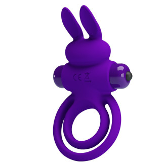 Ерекційне кільце з вібрацією PRETTY LOVE VIBRANT PENIS RING III Purple  18+ - Інтернет-магазин спільних покупок ToGether